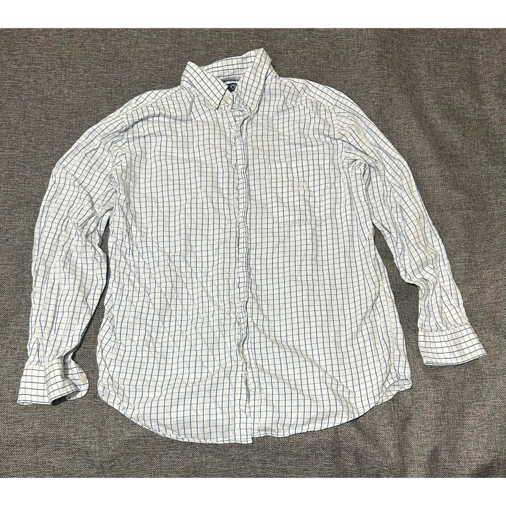 Chaps Men's L‎ Checkered Long Sleeve Shirt